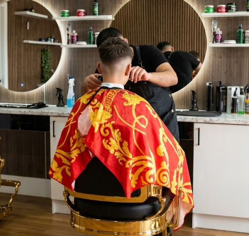 Kids haircut at Good Hand Barber Collinswood